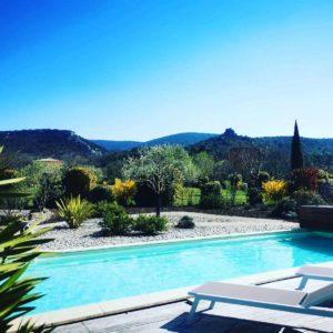 Villa Font Vive, chambres d'hôtes avec piscine en Ardèche du sud (Grospierres)