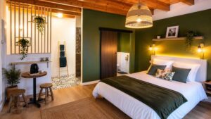 Chambre Nature parental avec entré indépendante